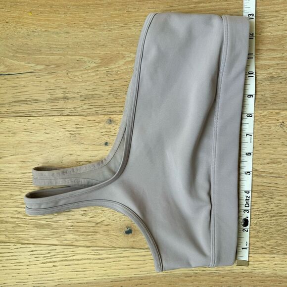 Alo Yoga Airlift Excite One Shoulder Double Strap Sport Bra Dusk Purple Size XS - Picture 9 of 10